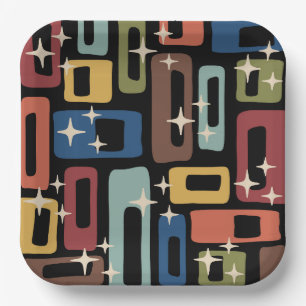 Assiettes En Carton Style moderne du milieu du siècle