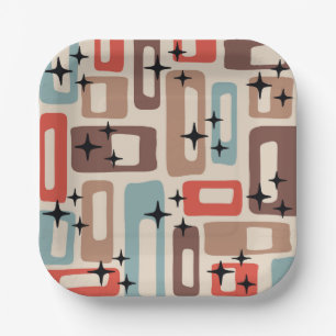 Assiettes En Carton Style moderne du milieu du siècle