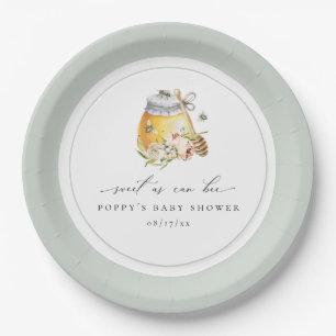 Assiettes En Carton Sucré comme peut être Baby shower