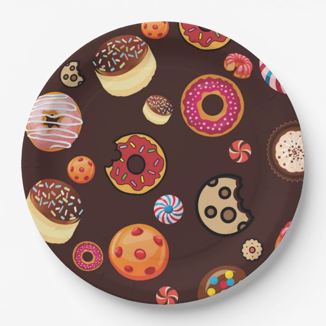 Assiettes En Carton Sucres 4 (Devant)