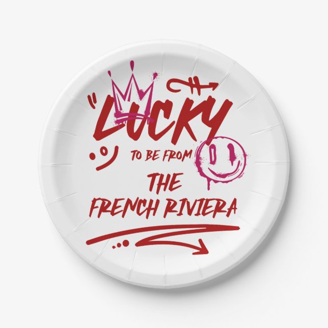 Assiettes En Carton Suite de faire-part de mariage floral personnalisé (Devant)