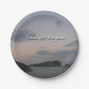 Assiettes En Carton Sunrise aux îles Vierges de Saint-Thomas III