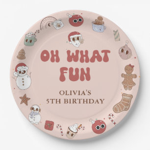 Assiettes En Carton Super Hippie Père Noël Noël