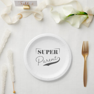 Assiettes En Carton Super parent