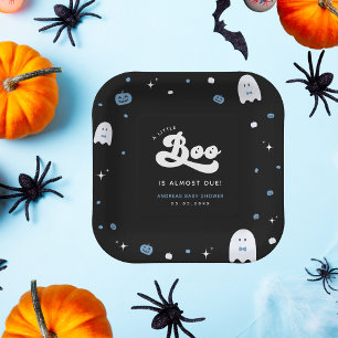 Assiettes En Carton Super Petit Boo Boy Halloween Baby shower Fantôme