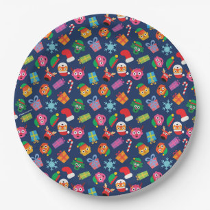 Assiettes En Carton Super simple   Noodle & Pals Motif de vacances