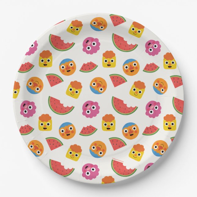 Assiettes En Carton Super simple | Soirée des nouilles et potes (Devant)