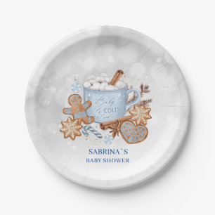 Assiettes En Carton Sweets and Baby il fait froid dehors baby shower P