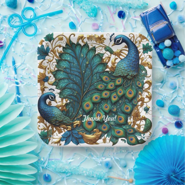 Assiettes En Carton "Symphonie de Couleurs" (Fête)