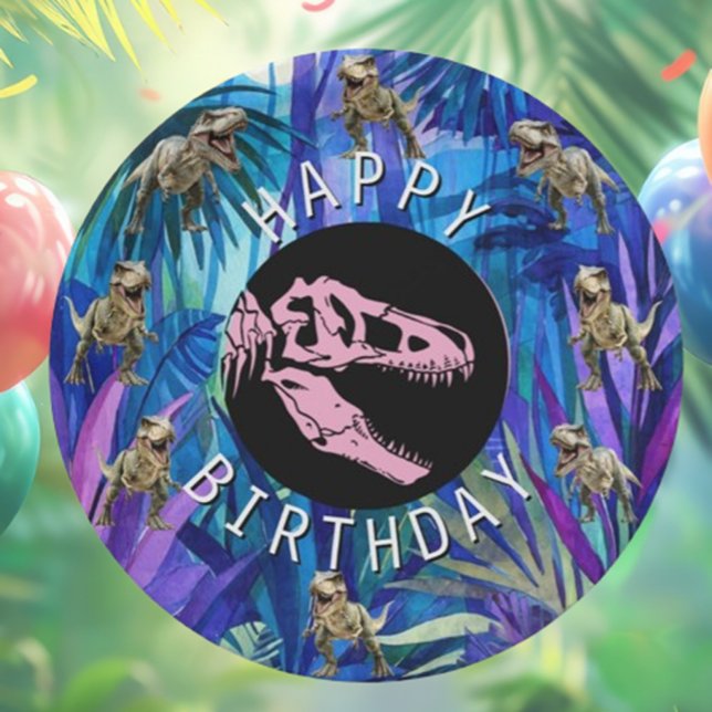 Assiettes En Carton T Rex Dinosaur (T-Rex Dinosaur Party Paper Plates: Fun for Every Dino Fan!)