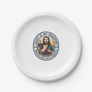 Assiettes En Carton T-shirt de missions mondiales missionnaire Jésus c