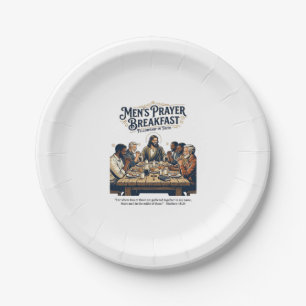 Assiettes En Carton T-Shirt Groupe de Frères Jésus Rétraite Inspiratio