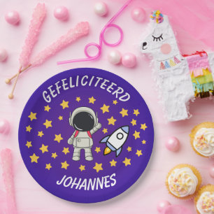 Assiettes En Carton Tableau pour enfants personnalisé sur le thème de