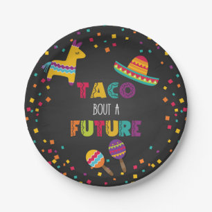 Assiettes En Carton Taco Bout, une future plaque de graduation pour f