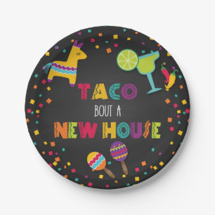 Assiettes En Carton Taco Bout, une nouvelle plaque de maison