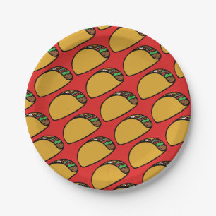 Assiettes En Carton Taco Lovers Taco Mardi