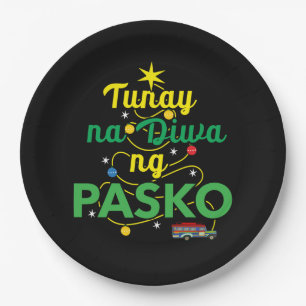 Assiettes En Carton Tagalog Philippines Spirit of Christmas