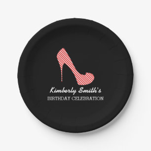 Assiettes En Carton Talon haut stylet rouge impertinent