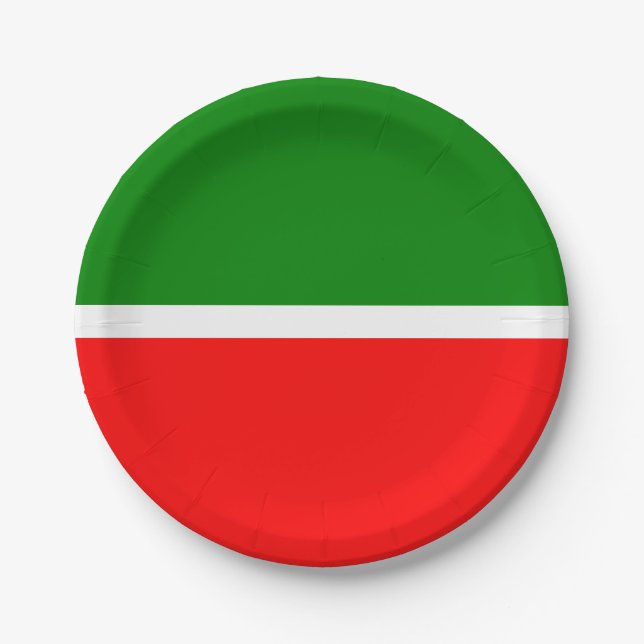 Assiettes En Carton Tatarstan (Devant)