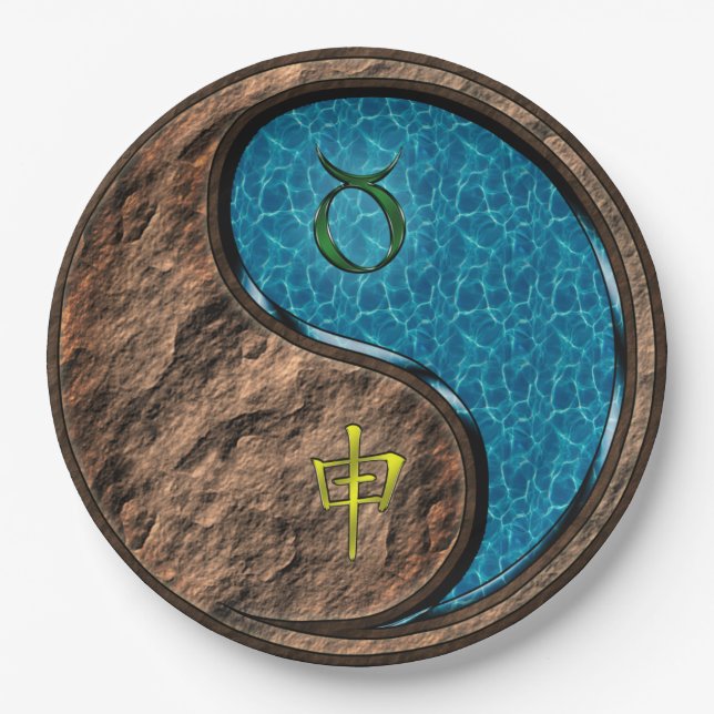 Assiettes En Carton Taurus & Water Monkey (Devant)