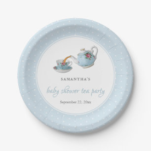 Assiettes En Carton Teacups Baby shower Tea Party