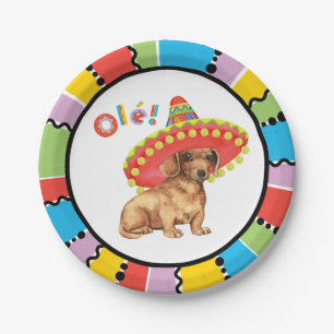 Assiettes En Carton Teckel de fiesta