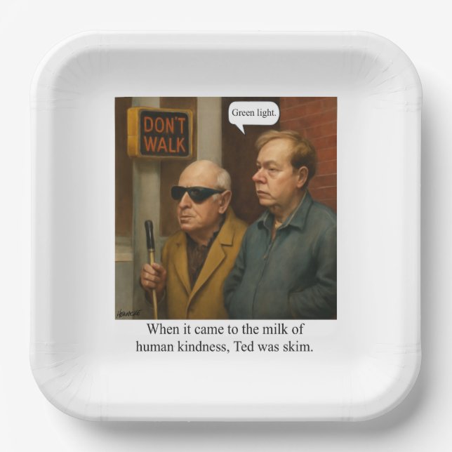 Assiettes En Carton Ted was skim. T-Shirt (Recto)