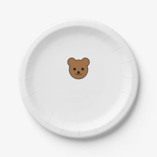 Assiettes En Carton Teddy Bear