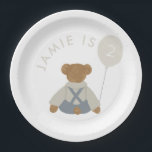 Assiettes En Carton Teddy Bear Pique-nique Baby Anniversaire<br><div class="desc">Nous portons de bonnes nouvelles ! Notre dernier Teddy Bear Picnic Partyware est enfin ici. Faites plaisir à vos amis et à votre famille pour la grande journée de votre petit avec toute notre collection de cadeaux et de décors personnalisés. Celui-ci est simple, doux et sûr de convenir à n'importe...</div>