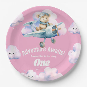 Assiettes En Carton Teddy's Sky-High Soiree : Un premier anniversaire