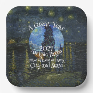 Assiettes En Carton Tee HG FV LF Vacances Great Smokey Mountains