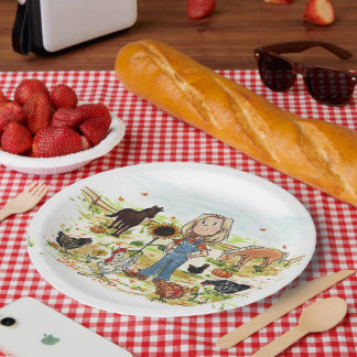 ASSIETTES EN CARTON TEL QUE MFALL