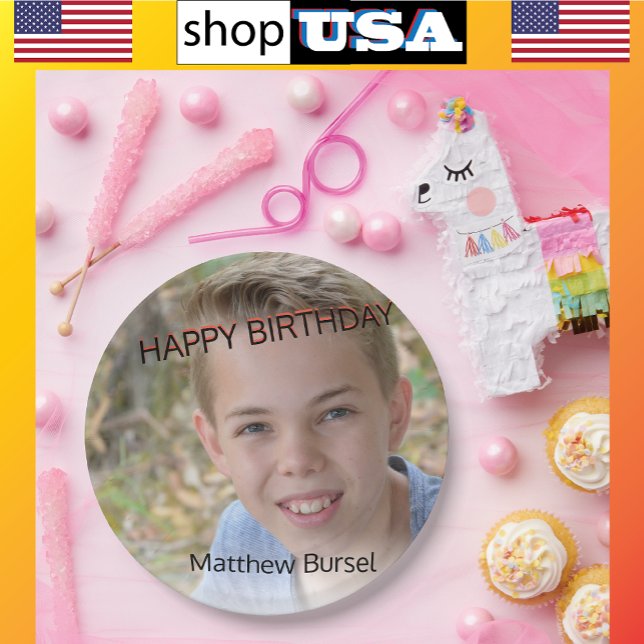 Assiettes En Carton Téléchargement personnalisé 🎈 monogramme (Créateur téléchargé)