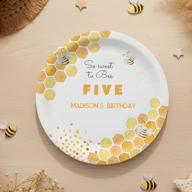 Assiettes En Carton Tellement doux pour être anniversaire de enfant (Créateur téléchargé)