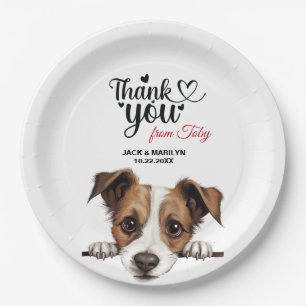 Assiettes En Carton Terrier Jack Russell