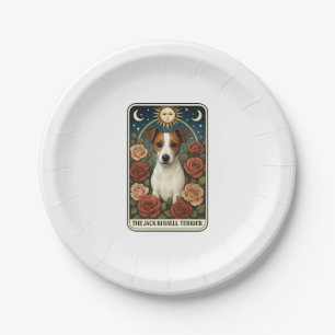 Assiettes En Carton Terrier Jack Russell
