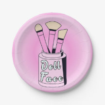 Tête de poupée - Impression en toile des années 19