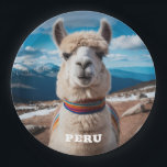 Assiettes En Carton Texte personnalisé Pérou Llama<br><div class="desc">Voir mon magasin pour plus de produits Pérou.</div>