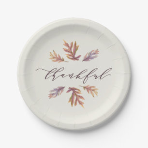 Assiettes En Carton Thanksgiving
