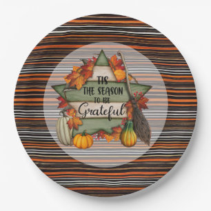 Assiettes En Carton Thanksgiving Collection d'automne tendance