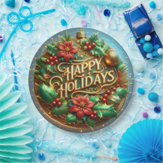 Assiettes En Carton The Christmas Table