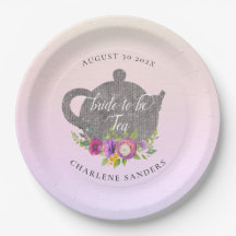 Thé de mariage ombré de renoncule et de rose à l'a