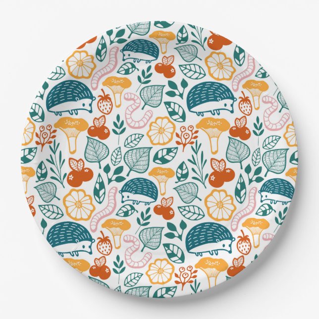 Assiettes En Carton The forest (Devant)