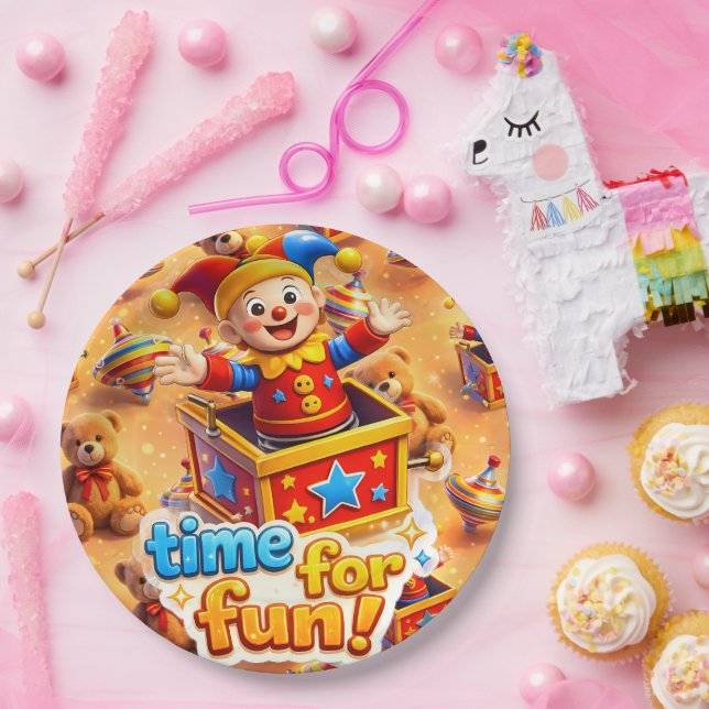 Assiettes En Carton The golden party box (Fête)