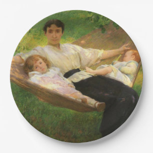 Assiettes En Carton The Hammock (par Joseph DeCamp)
