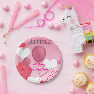 Assiettes En Carton Thème de diplôme