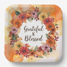 Thème de l'automne grâces avec fleurs citrouille