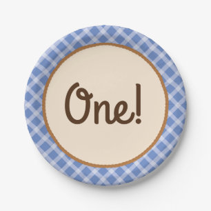 Assiettes En Carton Thème mignon de fête d'anniversaire de poney de