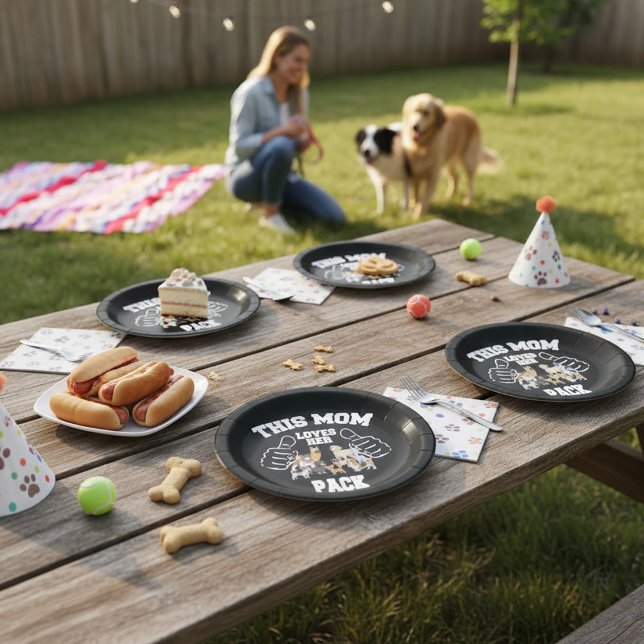 Assiettes En Carton This Mom Loves Her Pack Paper Plates (Créateur téléchargé)