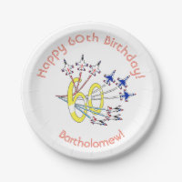Thunderbirds 60e Anniversaire Plaque de papier